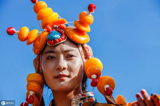 玉树,美丽的康巴女子