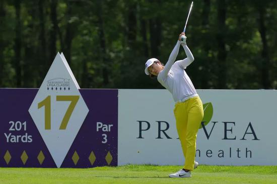 刘钰在2019LPGA刺莓溪精英赛（图片来自网络）