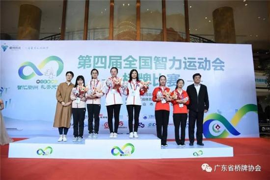 四智会广东桥牌队夺得首银!