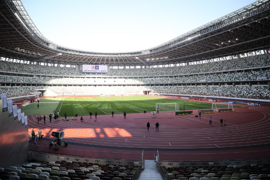 日本东京奥运会主场馆内部