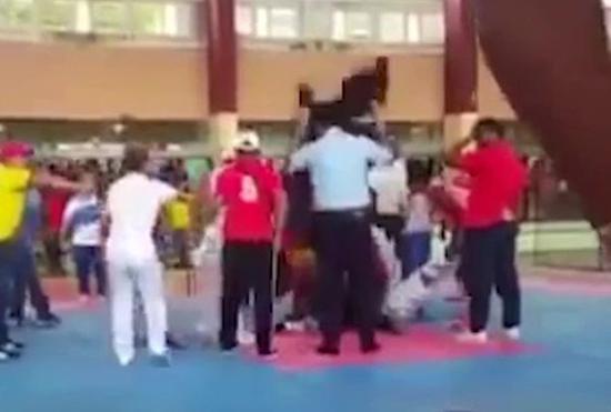 古巴16岁男孩参加跆拳道比赛身亡 现场无救护