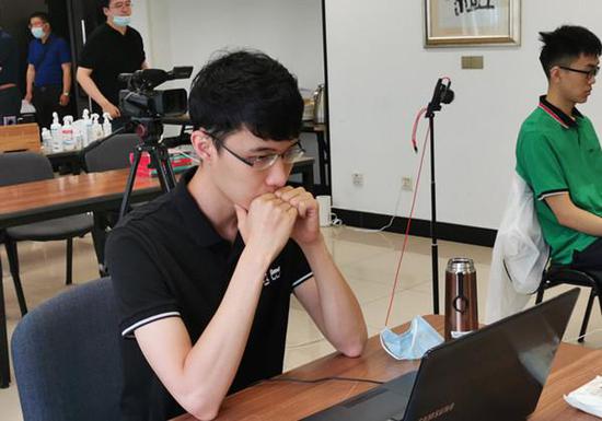 图说:连笑在比赛中 网络图