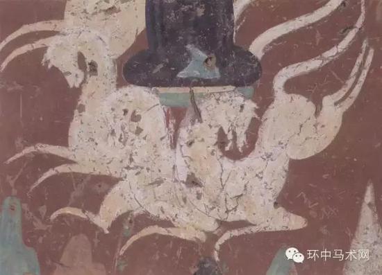 莫高窟北魏257窟 飞马