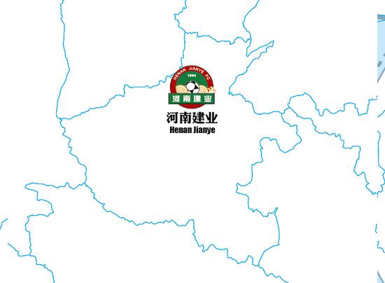 2018年中国足球协会四级联赛球队版图详解