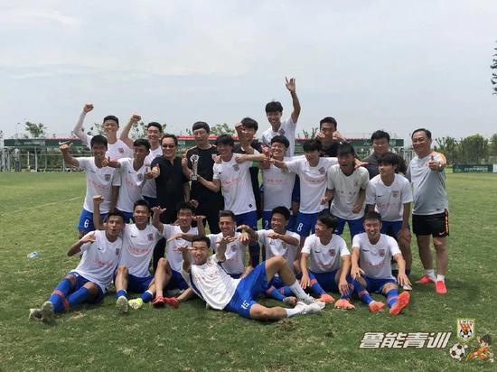 鲁能U19红队“中赫国安杯”邀请赛夺冠