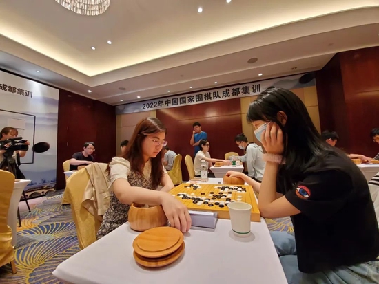 国家围棋队在成都集训