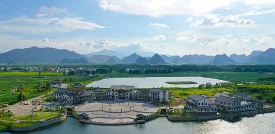 荷美覃塘景区(图/覃塘宣传)