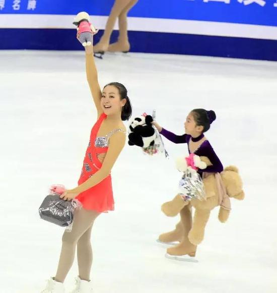 2012年中国杯,浅田真央和小冰童