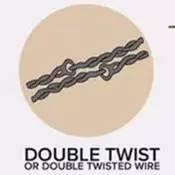 Double twist 双拧口衔
