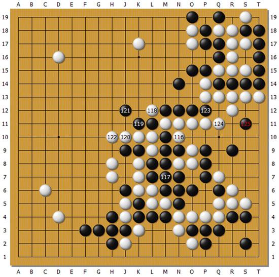2017年3月10日,绝艺执白对天选(柁嘉熹)