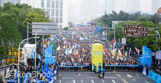 上海半程马拉松资料图
