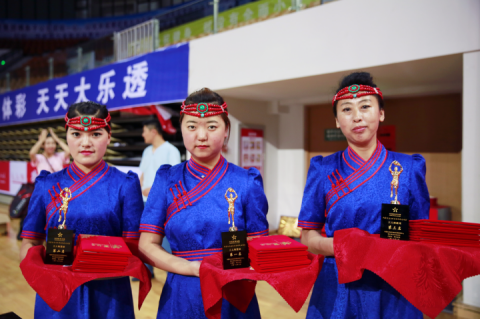 内蒙古自治区体育彩票首届彩民运动会胜利闭幕