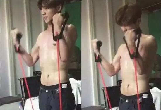 当然,除了给粉丝带去了运动健身的动力,鹿晗的训练方式对于“瘦子”们也有借鉴意义。