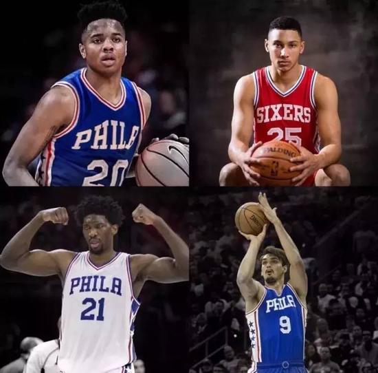 堅信過程!集結四大超新星,76人是到崛起的時候了?-黑特籃球-NBA新聞影音圖片分享社區