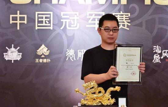 第5名 贺鑫 450,000旅游基金+赞助商大套装