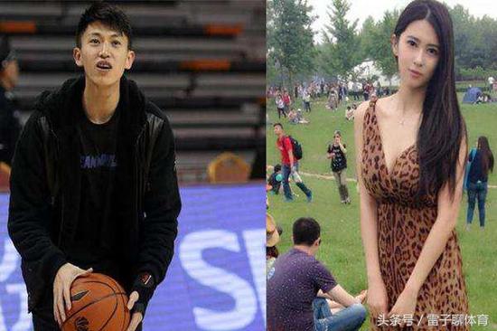 CBA最美女友竟然被甩 网友:身体吃不消?