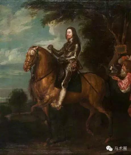 ▲凡·戴克笔下的英王查理一世（1600-1649）骑马像