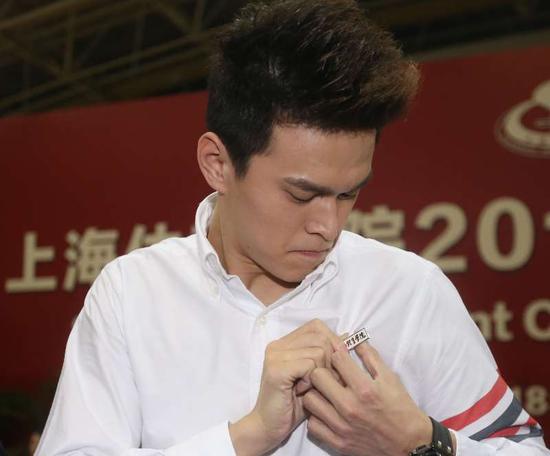 父亲成为孙杨的师兄