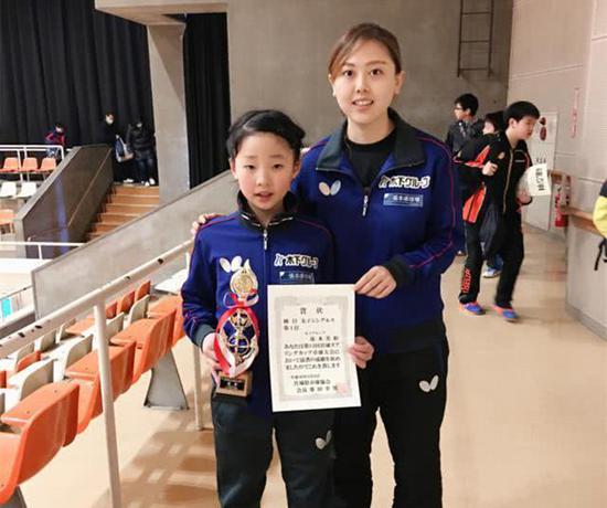 张本美和与她的中国教练