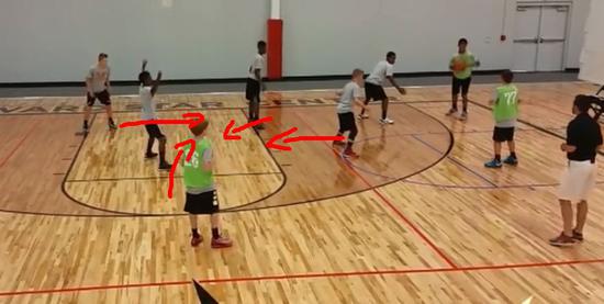 战术教学:二三联防!班级赛学会这个绝对管用