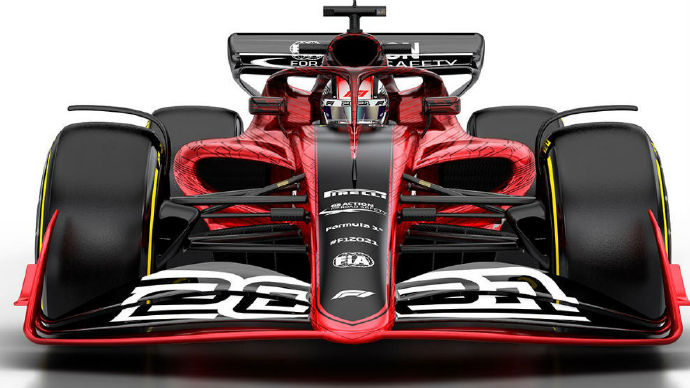2021版F1賽車虛擬圖