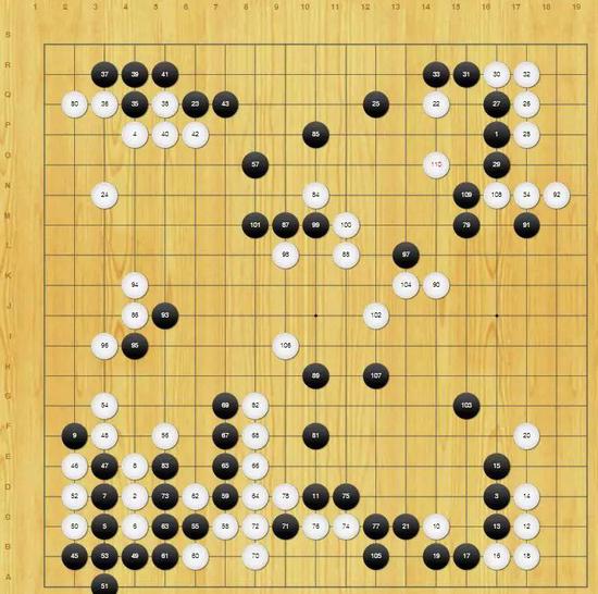 ▲1-110手棋谱