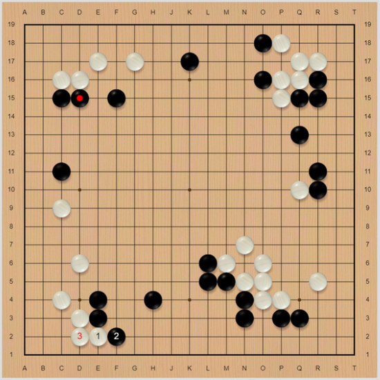 第27届三星杯16强赛 范廷钰执黑1又1/2子负申真谞
