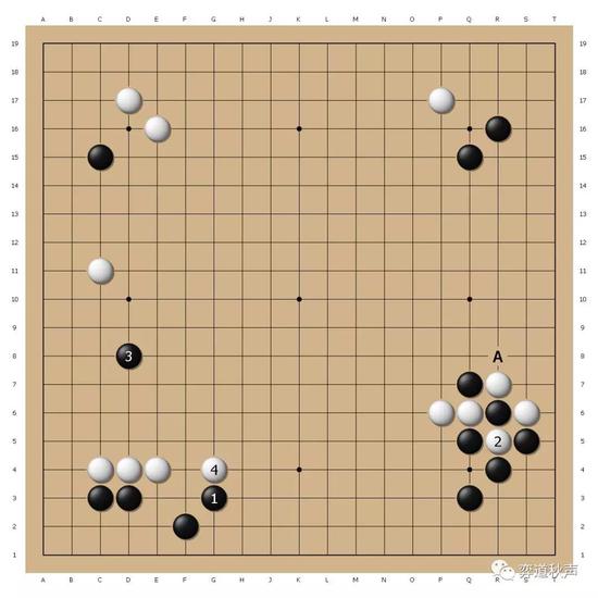 黑1先抢左下好点,冷静。