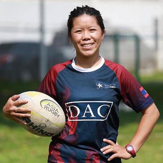 前老挝女子橄榄球队队长Lao Khang （图片来源：福布斯官网）