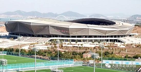 大连市青少年足球训练基地即将投入使用