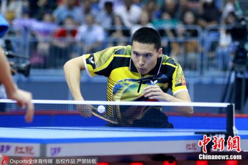 孙闻在比赛中。(资料图)图片来源:Osports全体育图片社