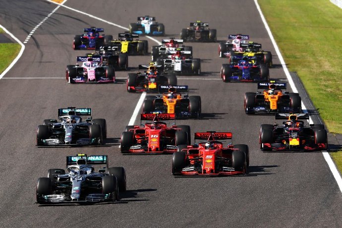 F1日本站正赛：博塔斯夺冠 梅赛德斯卫冕车队冠军