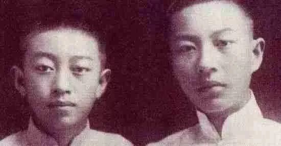 吴清源(左)与兄长