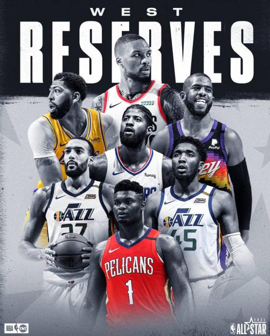 nba全明星赛阵容,NBA全明星赛阵容公布