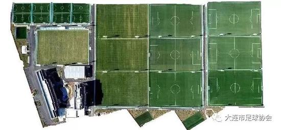 大连市青少年足球训练基地即将投入使用