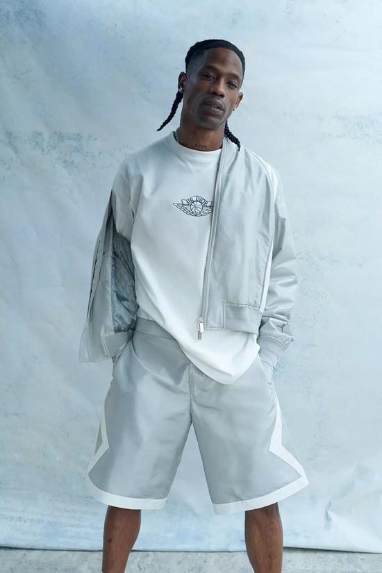 travisscott图案,travisscott图片 travisscott上身 "air dior" 系列!