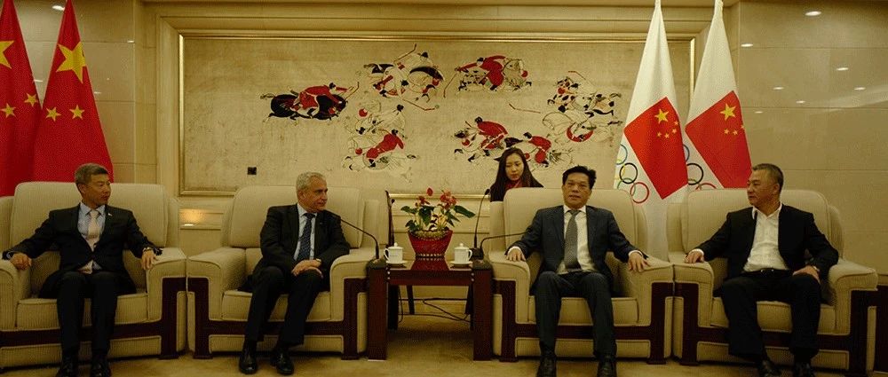 李建明副局长接见国际马联英格玛主席一走