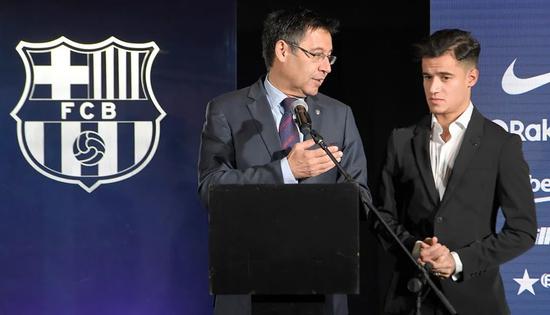 巴托梅乌引进库蒂尼奥在当时反而是振奋人心的签约