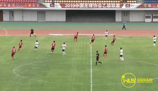 7分钟,沈阳都邑建设,16号朱世玉进球,0-1