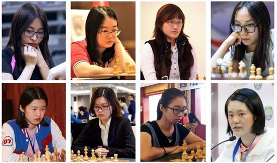 获得参赛资格的八位中国棋手