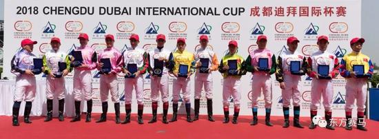 ▲图/Meydan Racing,中外骑师