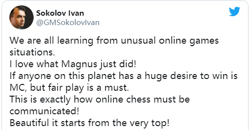 Chessable大師賽半決賽首日:丁立人憾負卡爾森