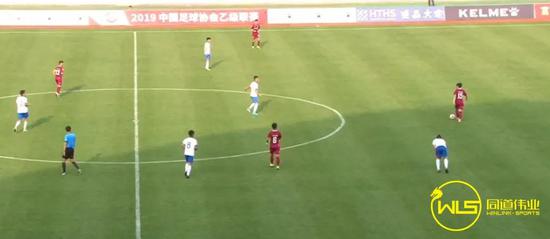 16分钟,盐城大丰,9号马俊进球,1-0