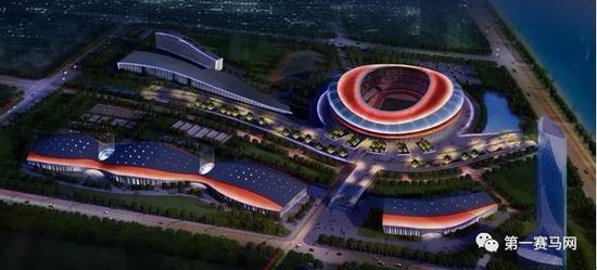 ▲第二届全国青年运动会场馆效果图