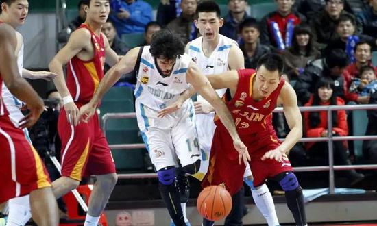 浙江队同样是5人得分上双