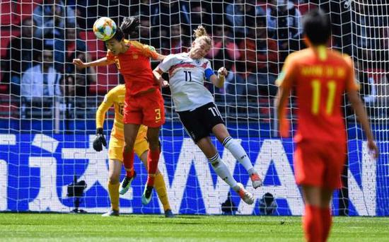 中国女足面对强大的德国女足，还是有一些机会。