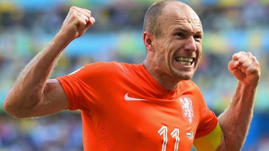 罗本曾带领荷兰国家队两次杀入世界杯四强