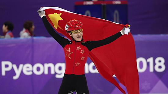 2018平昌冬奥会短道速滑女子1500米决赛,李靳宇获银牌。