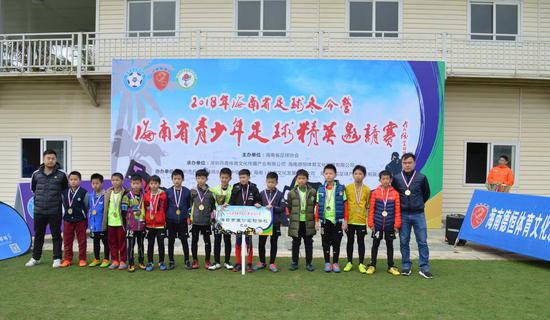 八人季军:海口玉沙实验学校