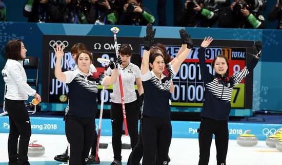 韩国队晋级女子冰壶决赛。